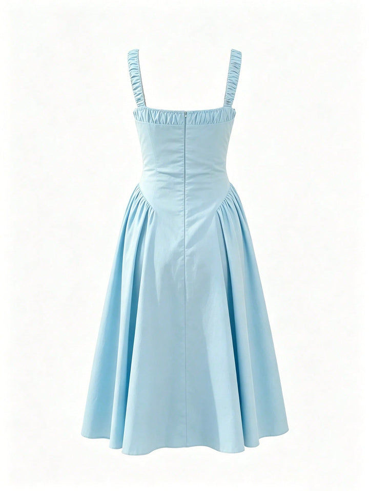 Rochie maxi SHEIN, albastru