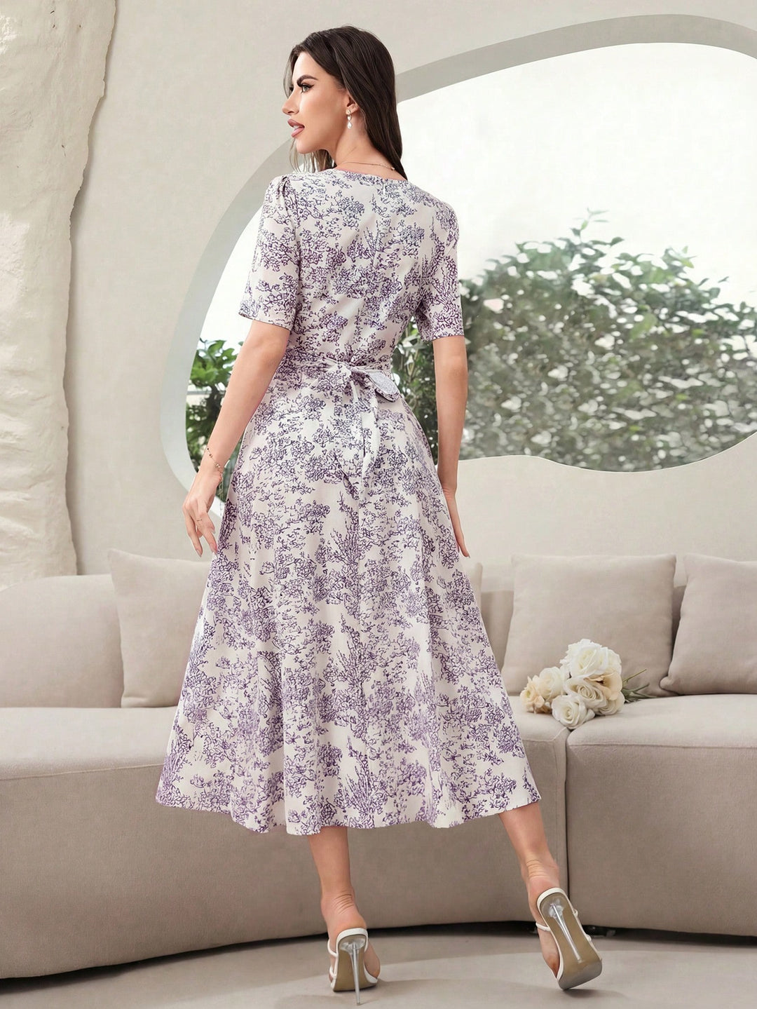 Rochie maxi SHEIN, mov