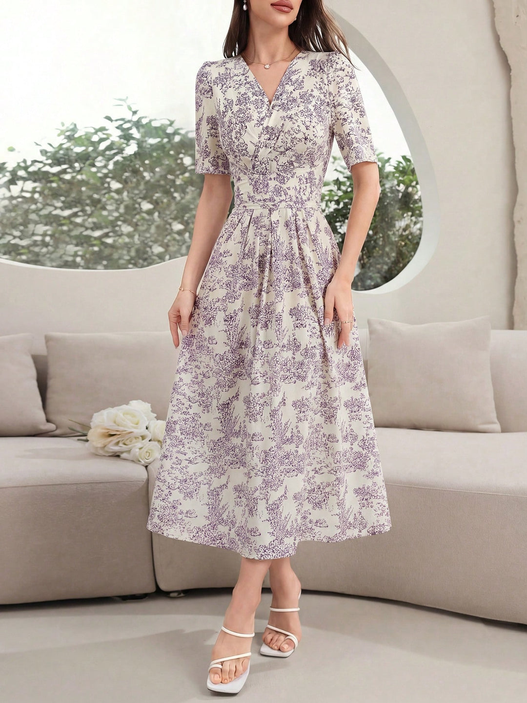 Rochie maxi SHEIN, mov