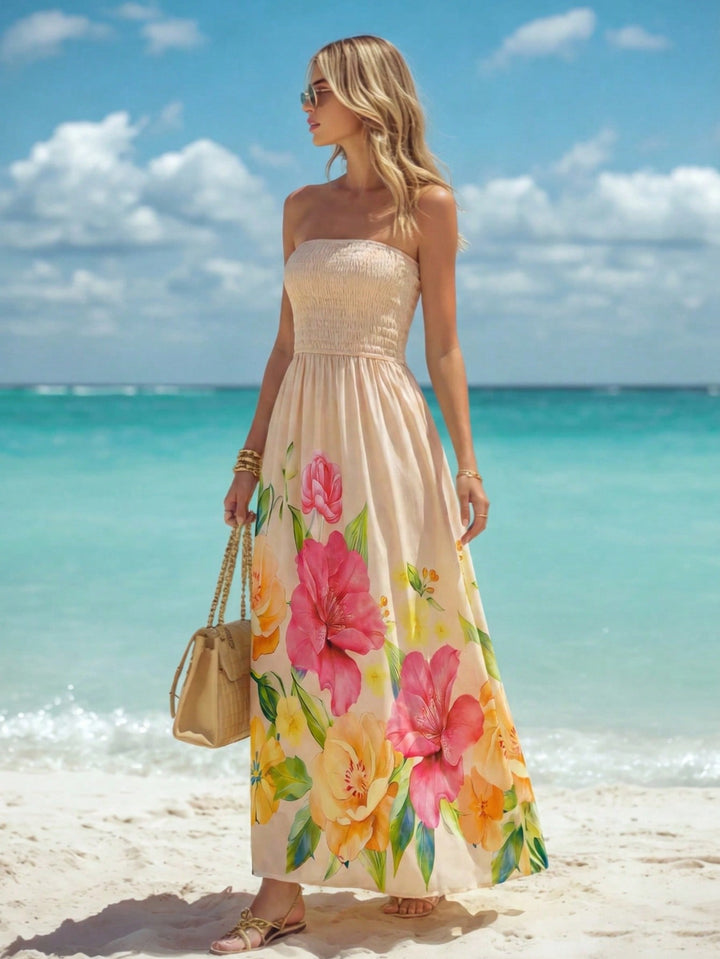 Rochie maxi SHEIN, mix culori