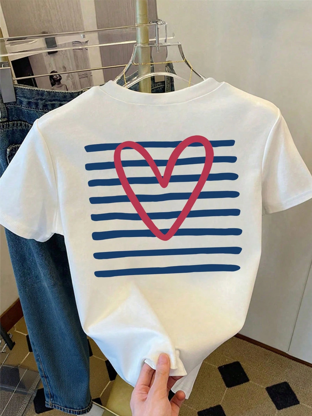 Tricou SHEIN, alb
