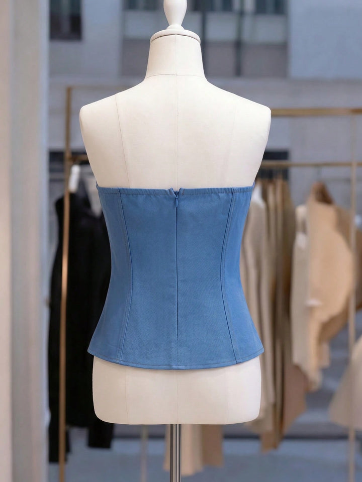 Top SHEIN, albastru