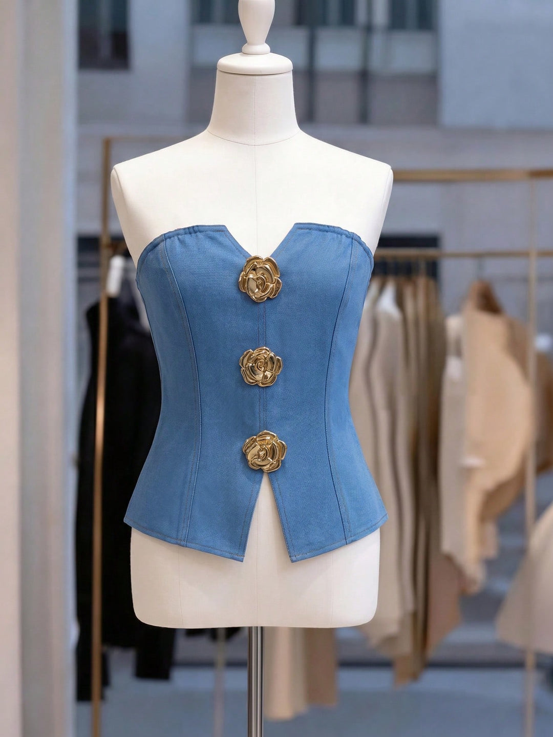 Top SHEIN, albastru
