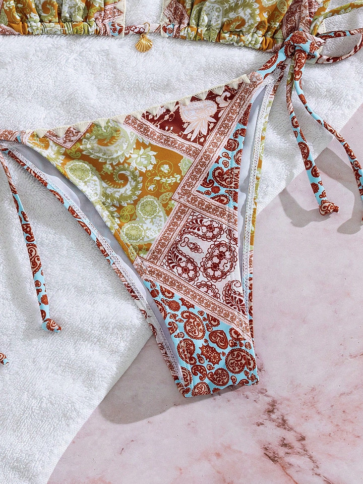 Set bikini SHEIN, mix culori