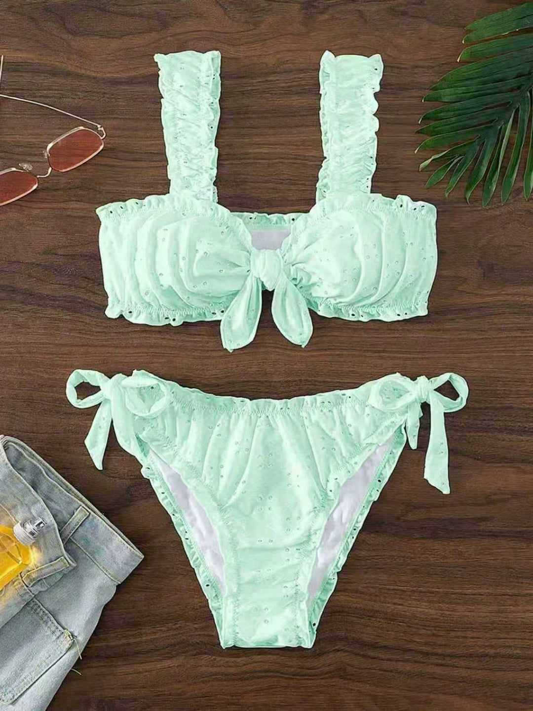 Set bikini SHEIN, verde