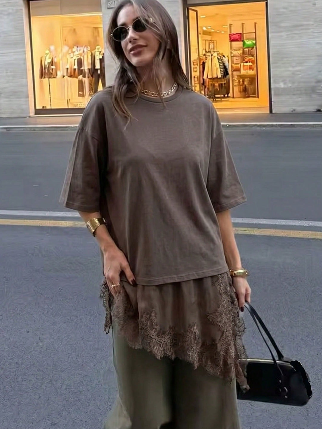 Tricou SHEIN, maro