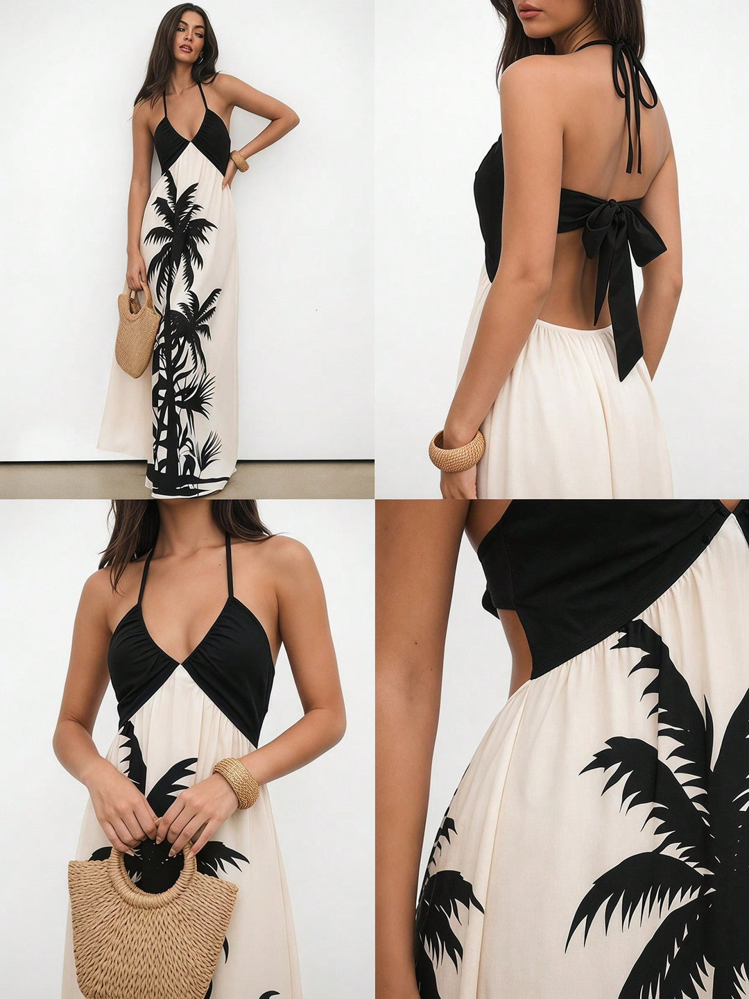 Rochie maxi SHEIN, mix culori