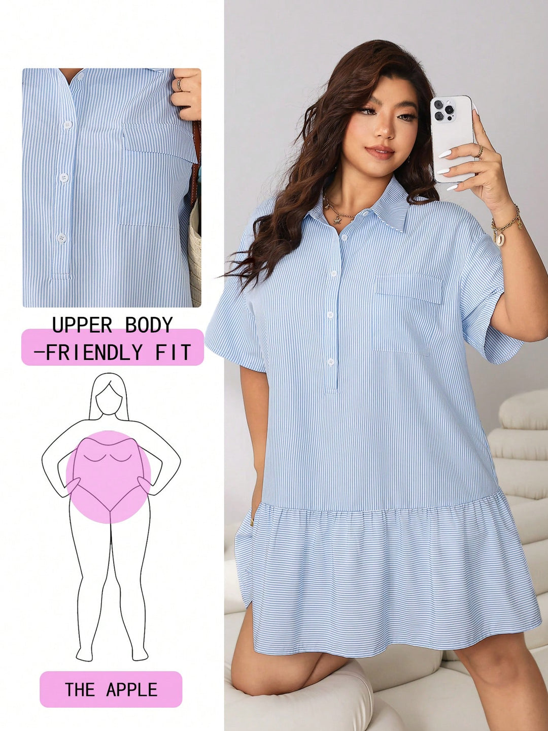 Rochie SHEIN, albastru