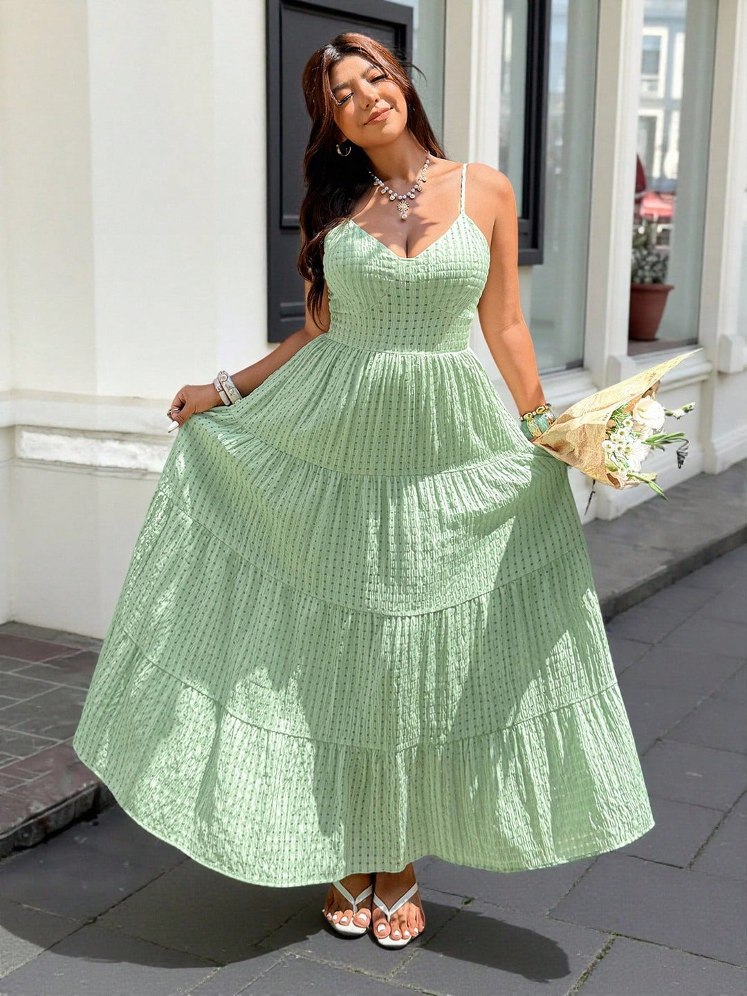Rochie SHEIN, verde