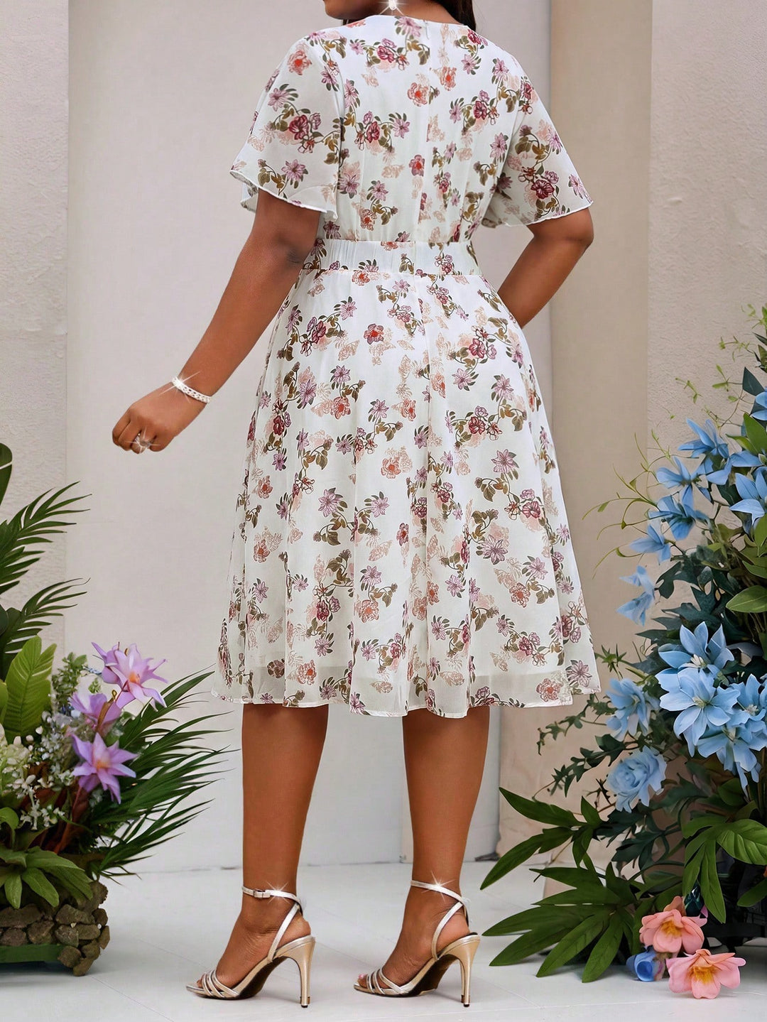Rochie SHEIN, mix culori