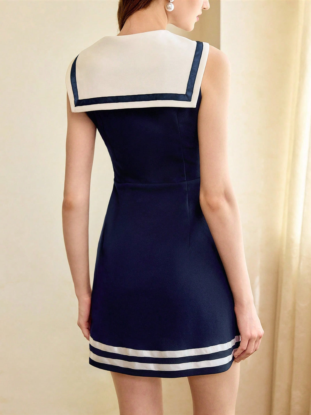 Rochie scurtă SHEIN, albastru