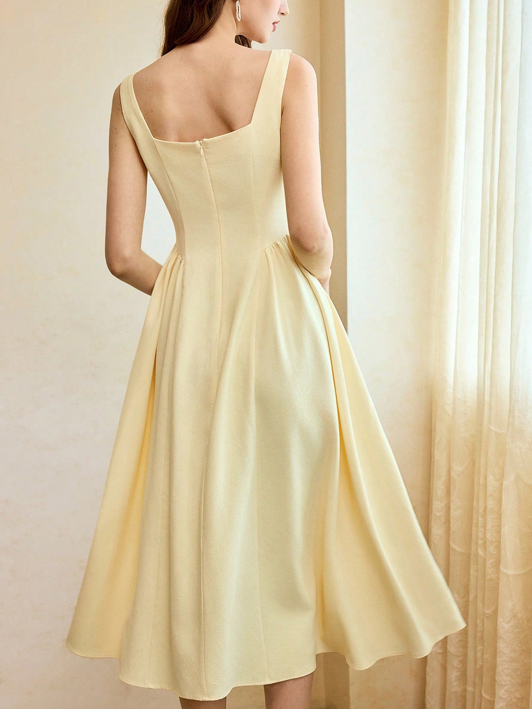 Rochie maxi SHEIN, galben