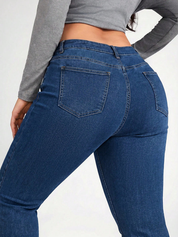 Jeans SHEIN, albastru