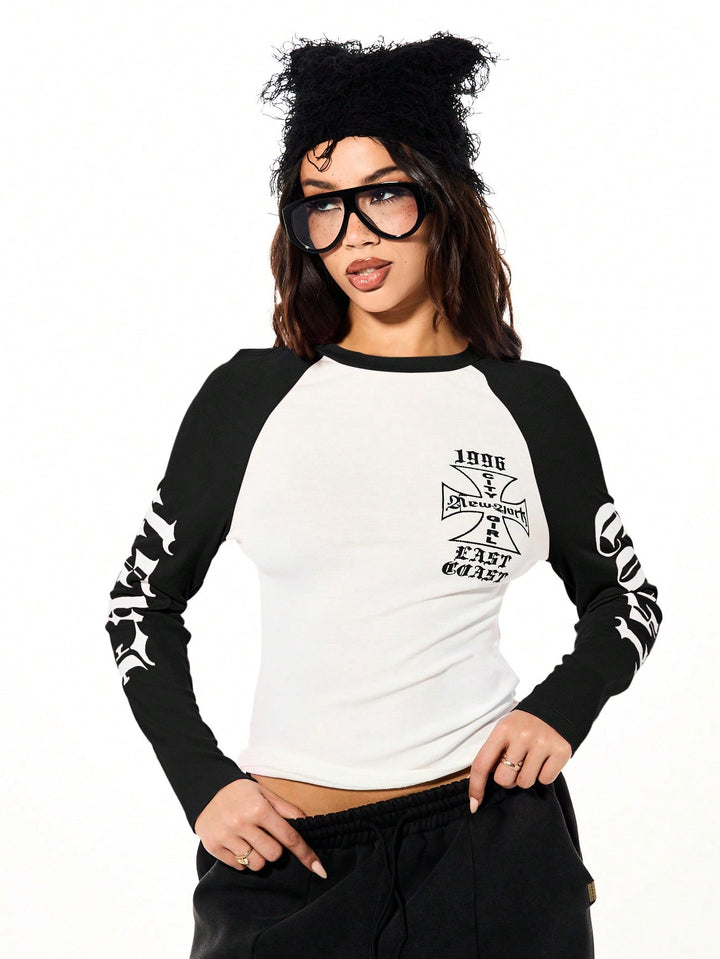 Top SHEIN, negru