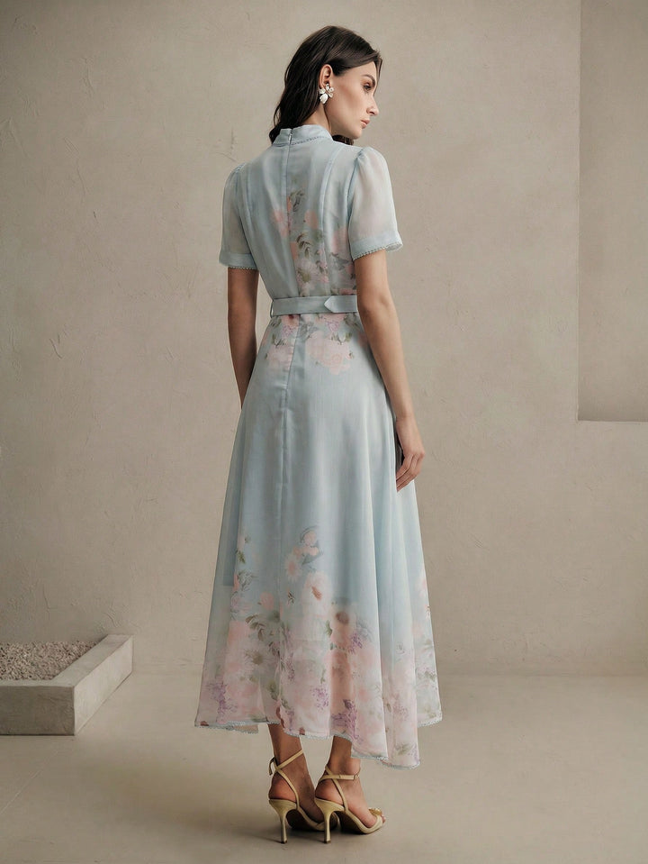 Rochie midi SHEIN, albastru