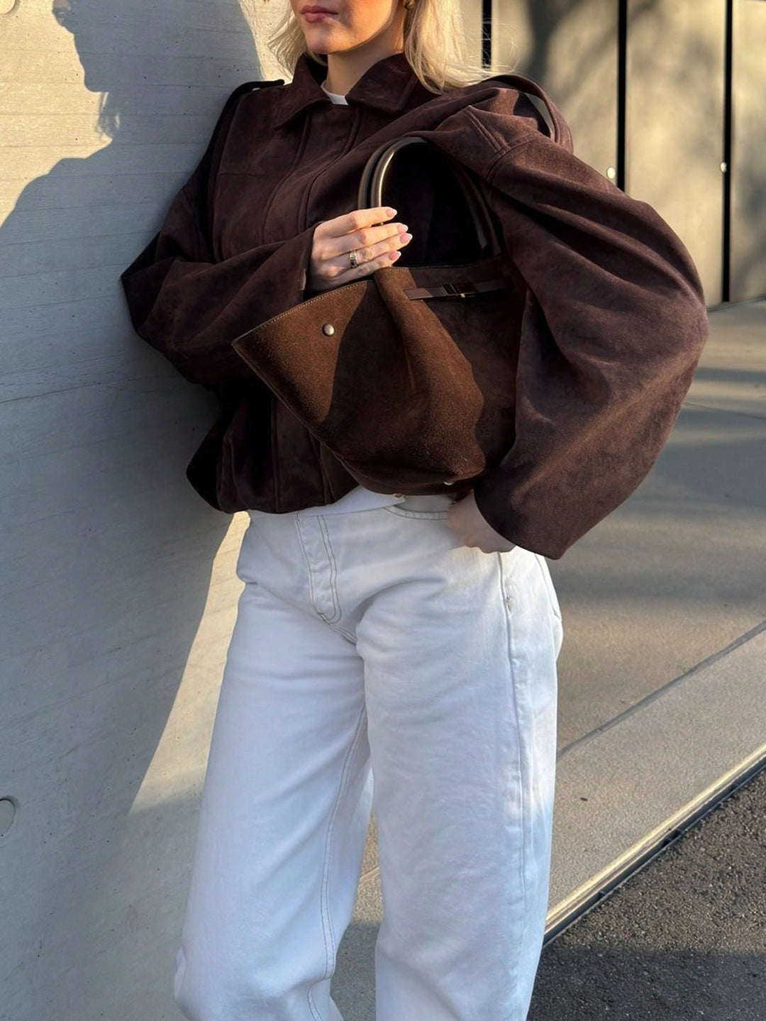 Jachetă SHEIN, vișiniu