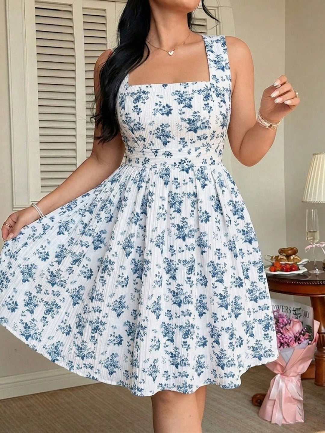 Rochie SHEIN, albastru