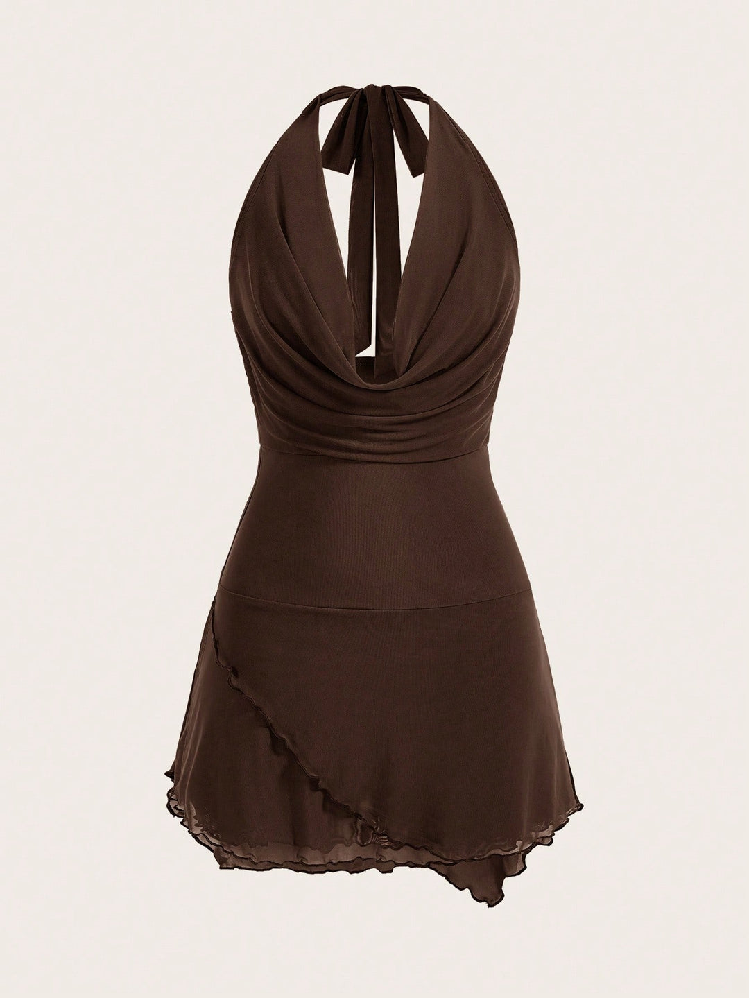 Rochie mini SHEIN, maro