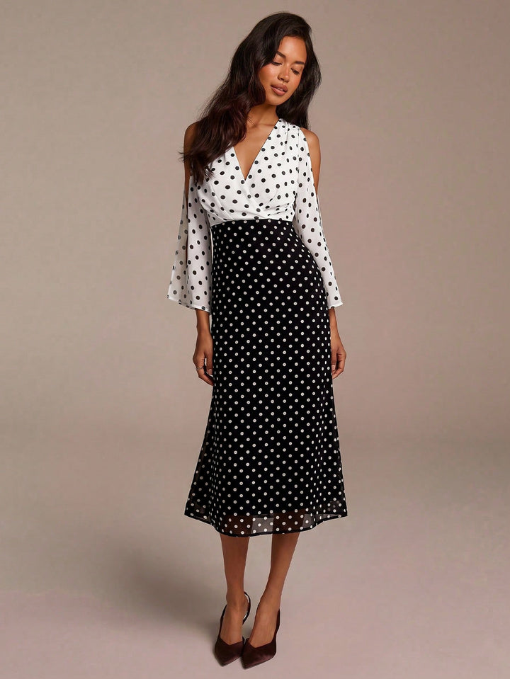 Rochie midi SHEIN, negru