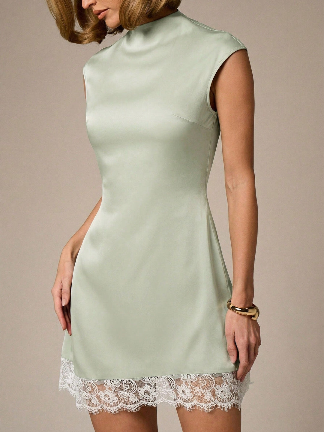Rochie mini SHEIN, verde