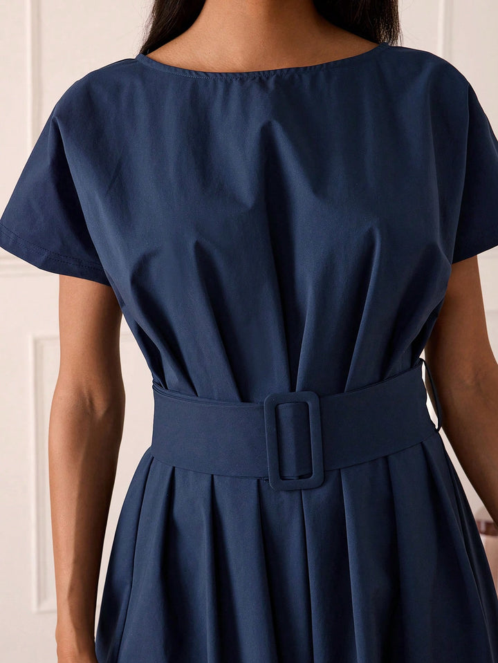 Rochie midi SHEIN, albastru