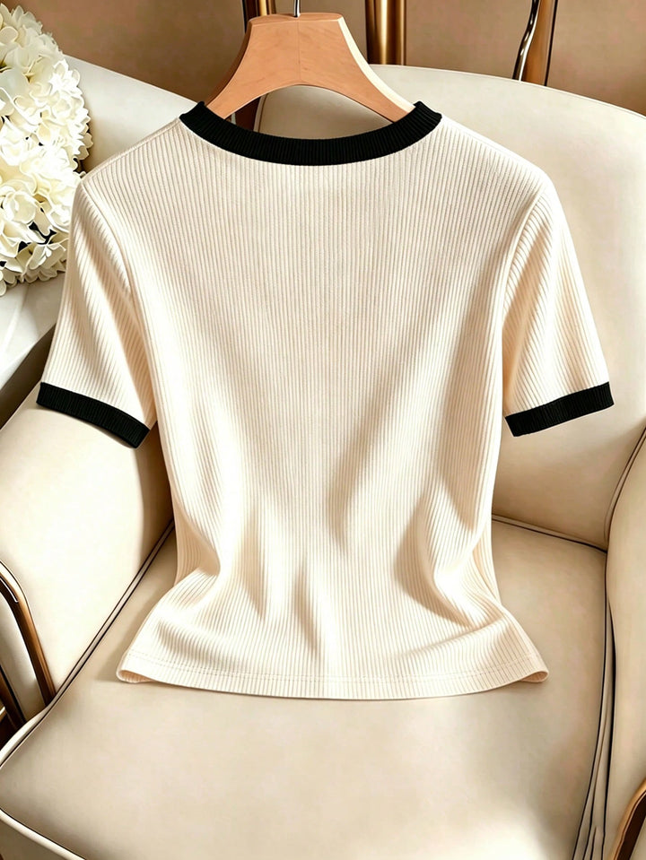Tricou SHEIN, portocaliu