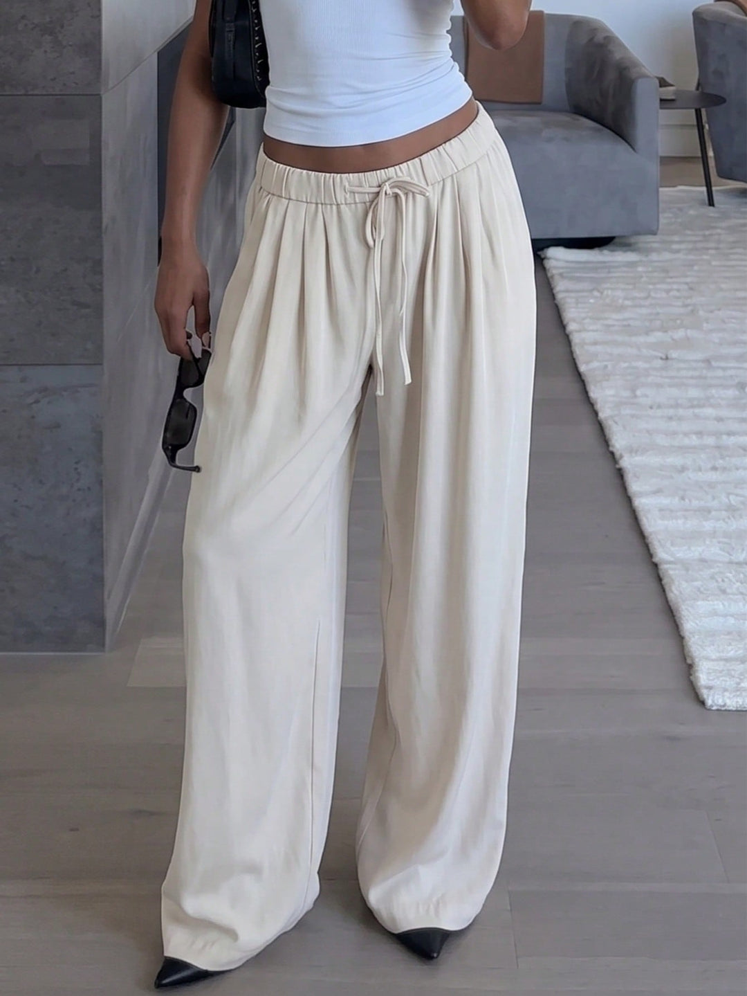 Pantaloni SHEIN, bej