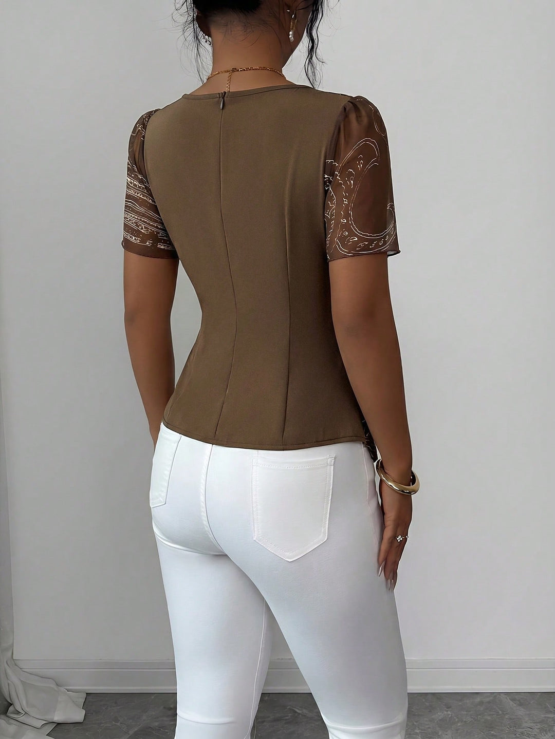 Bluza SHEIN, maro