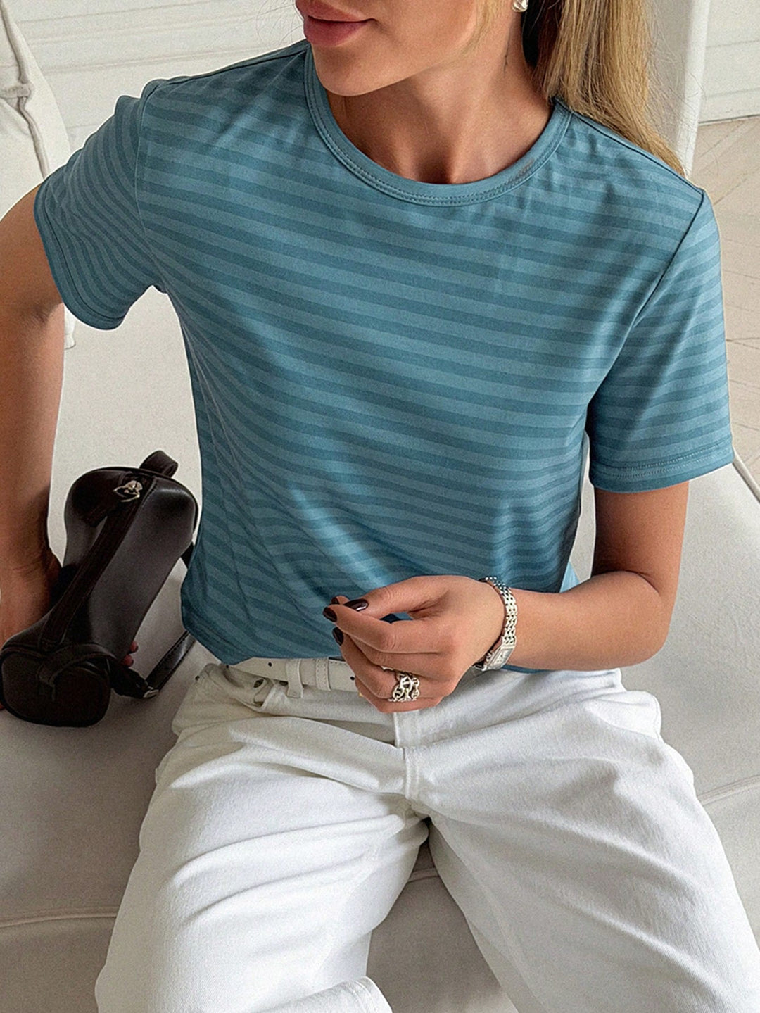 Tricou SHEIN, albastru