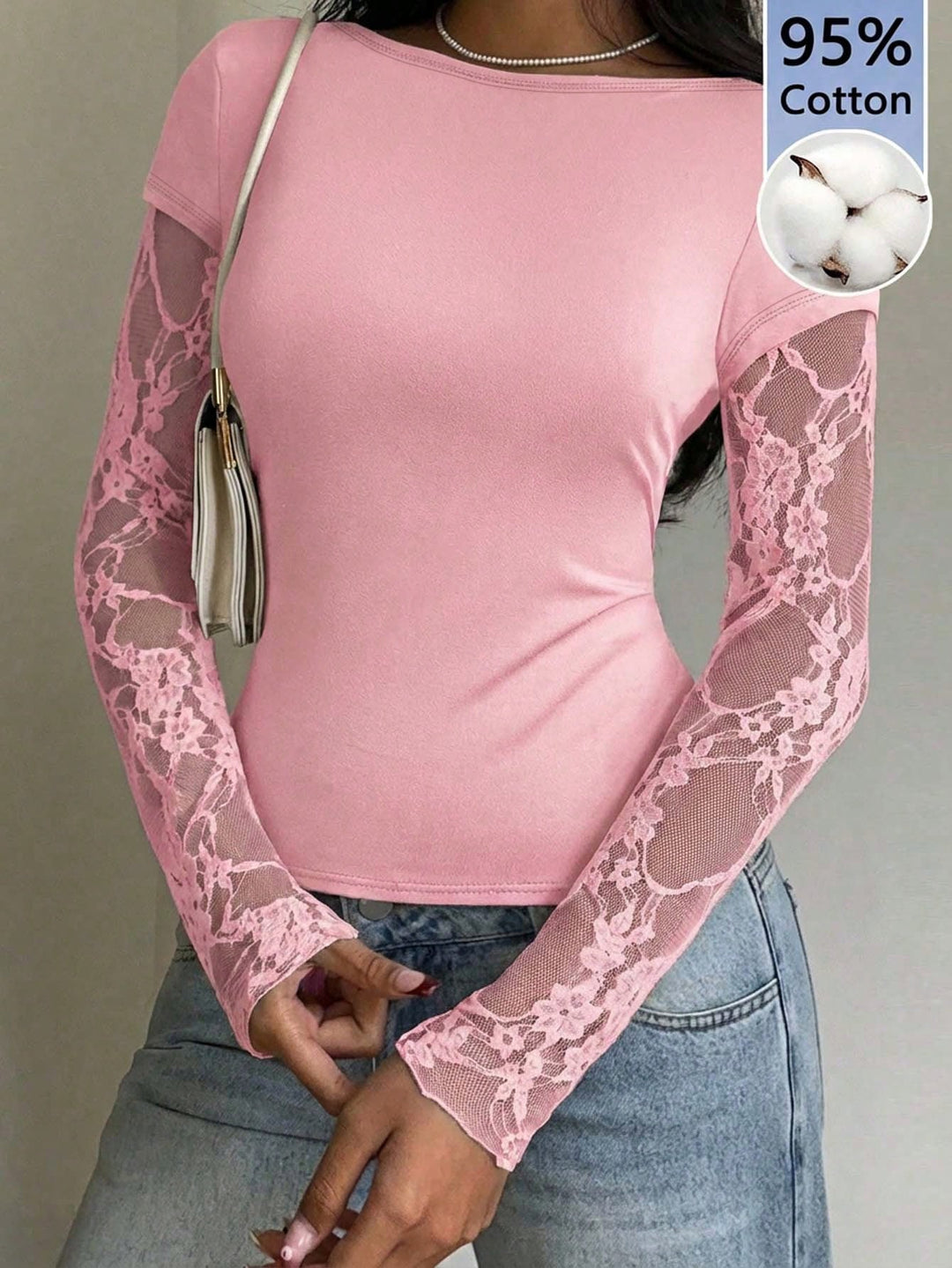 Tricou SHEIN, roz