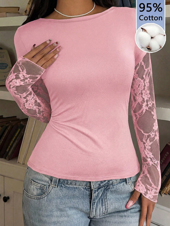 Tricou SHEIN, roz