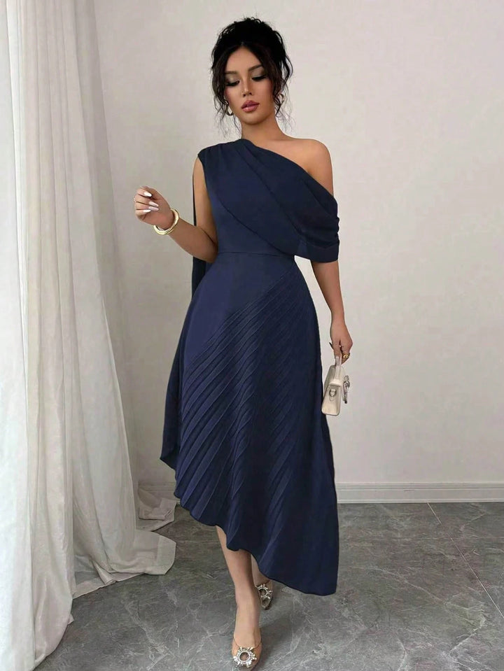 Rochie midi SHEIN, albastru