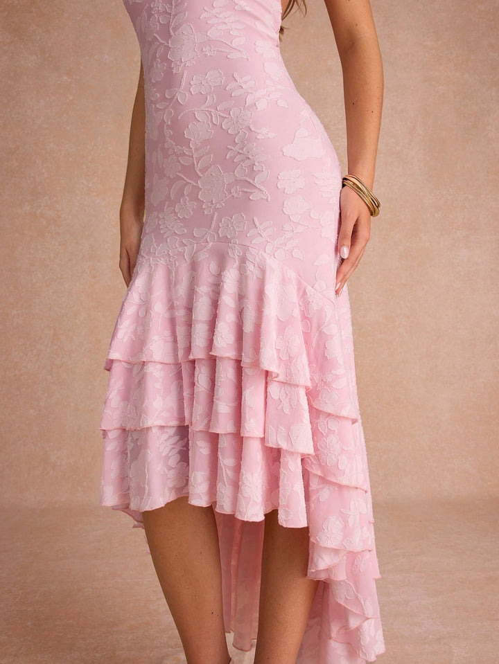 Rochie maxi SHEIN, roz
