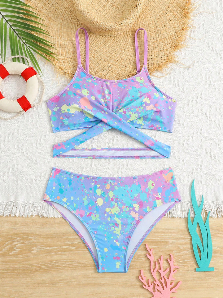 Set bikini SHEIN, mix culori