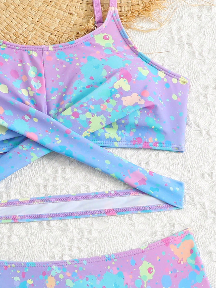 Set bikini SHEIN, mix culori