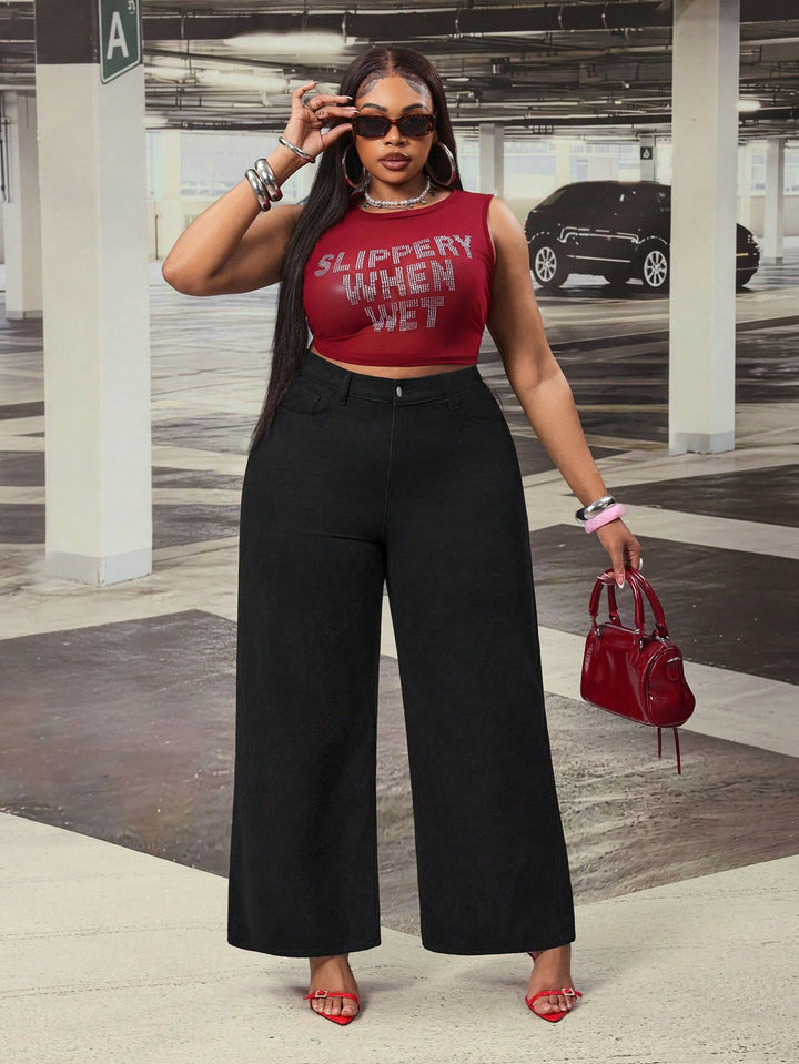 Jeans SHEIN, negru