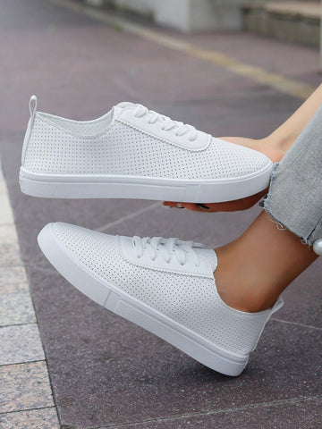Pantofi sport SHEIN, alb