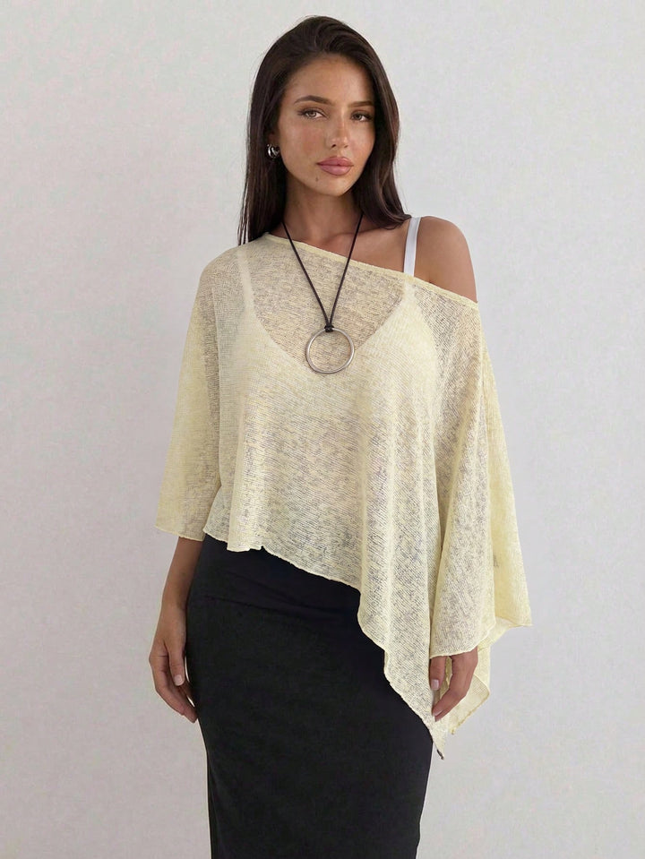 Top SHEIN, kaki