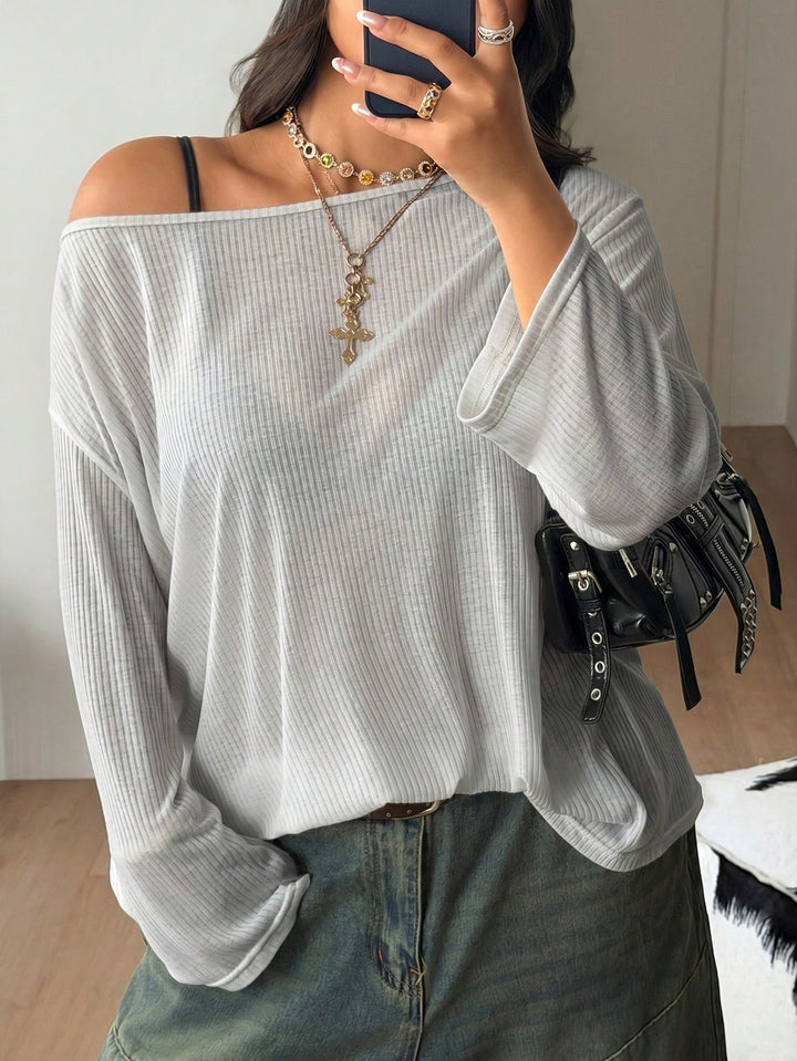 Tricou SHEIN, gri