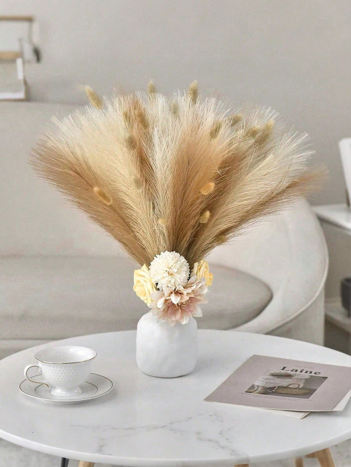 Floari artificiale SHEIN, mix culori