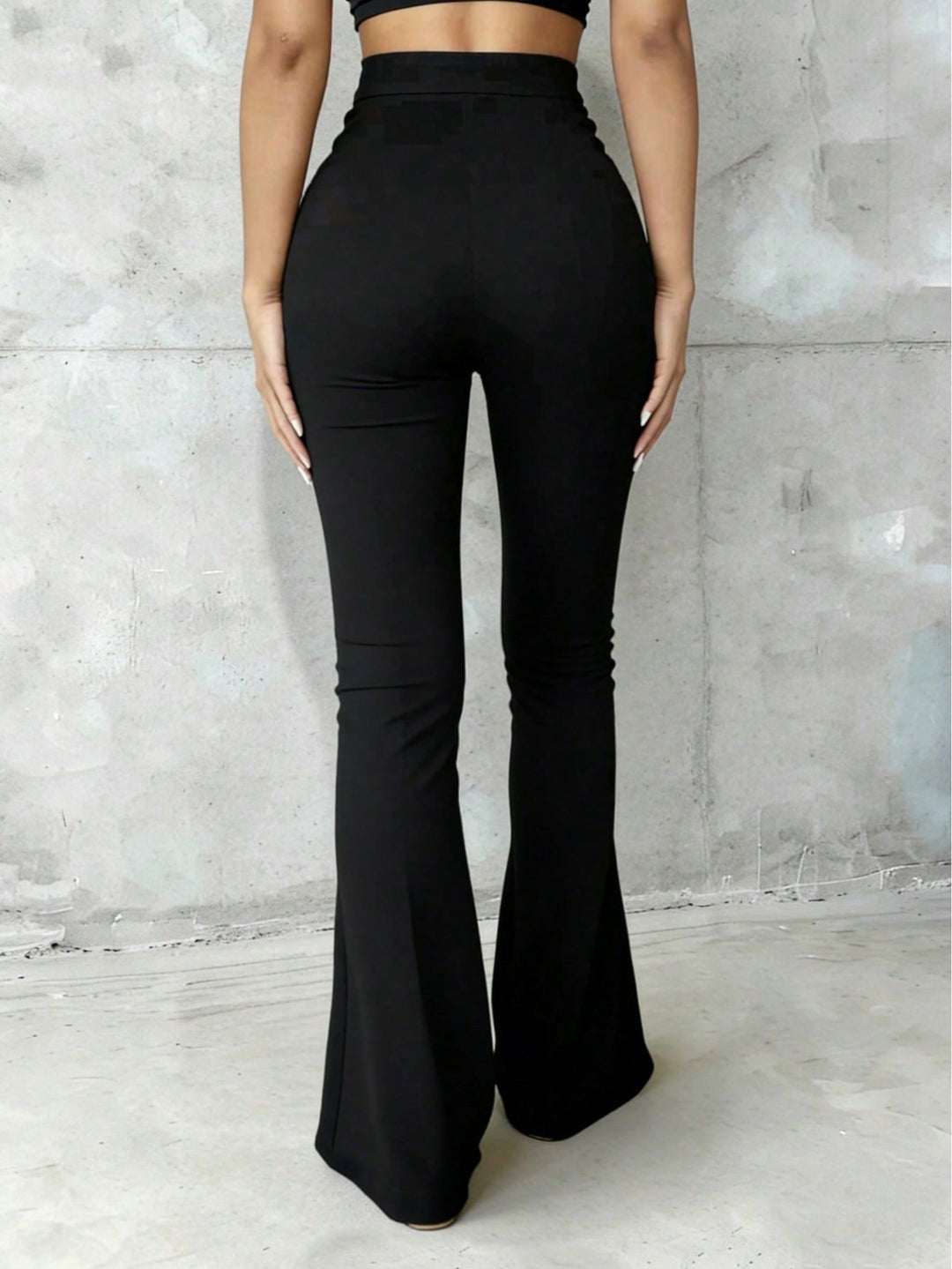 Pantaloni SHEIN, negru