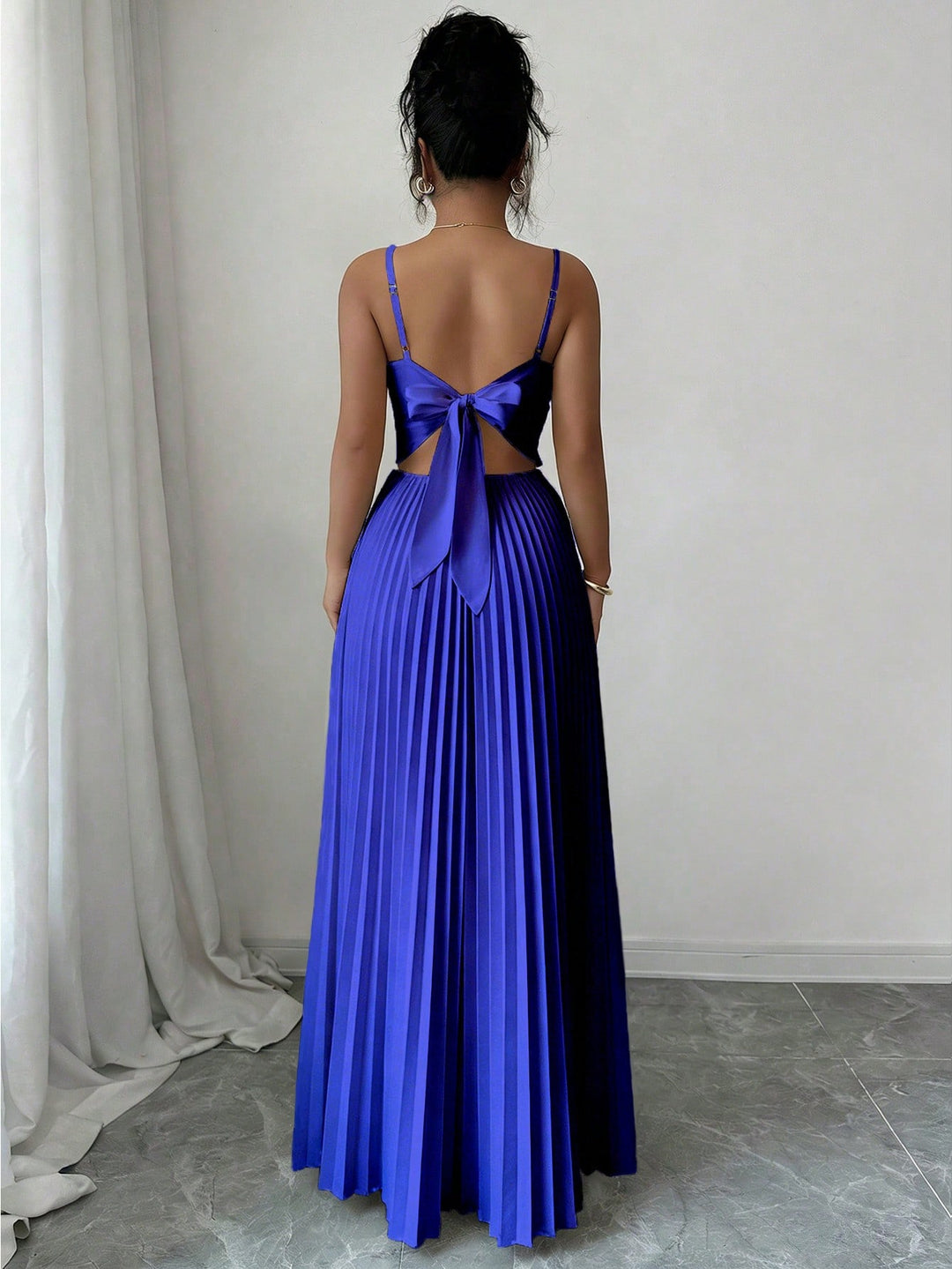 Rochie maxi SHEIN, albastru