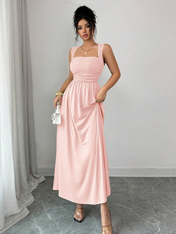 Rochie maxi SHEIN, roz