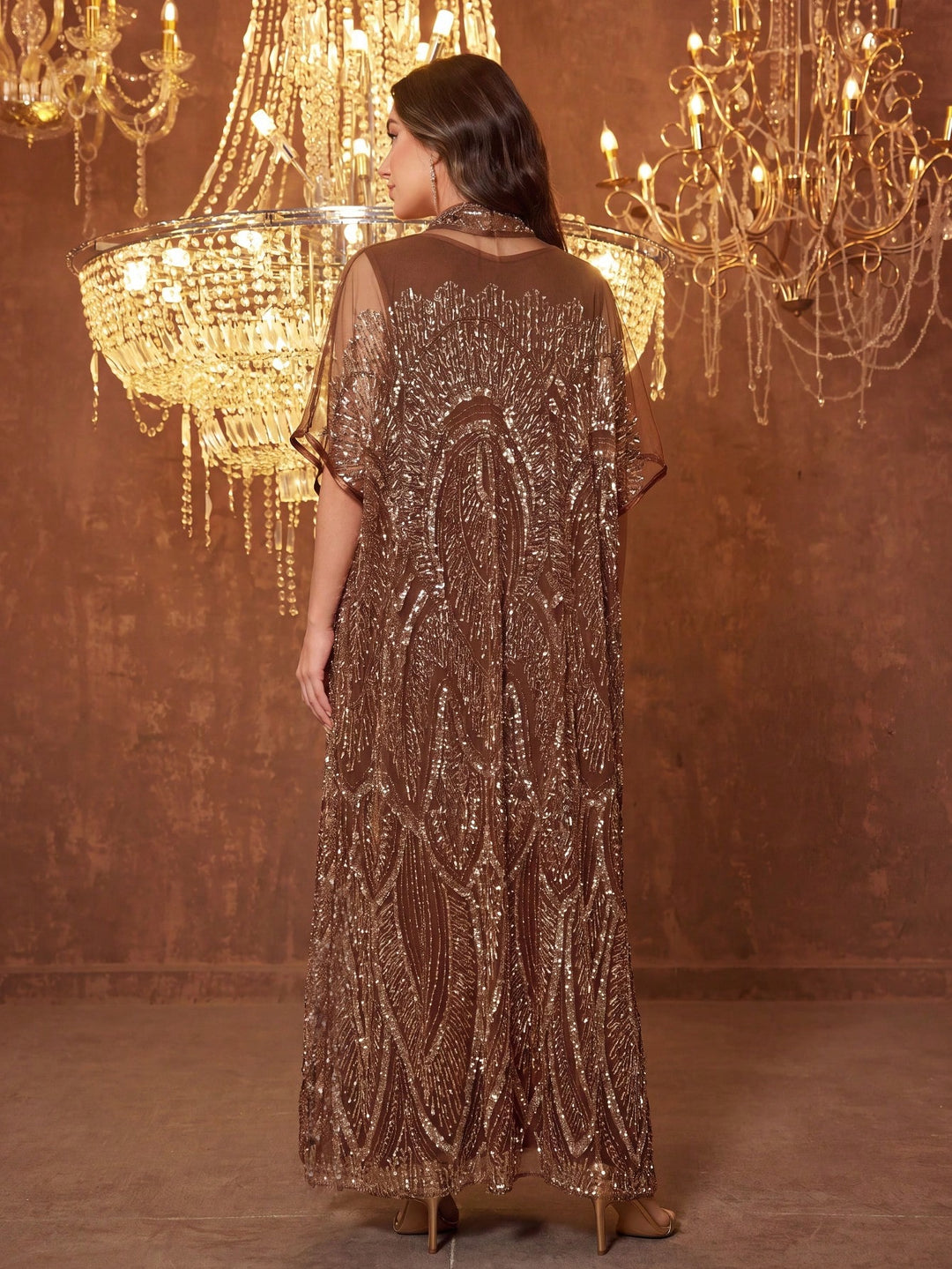 Rochie SHEIN, maro