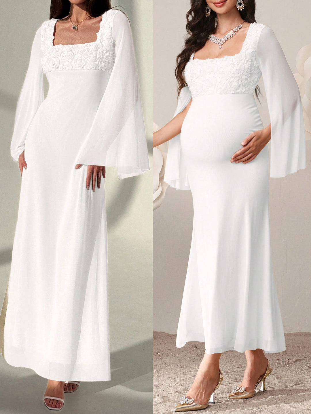 Rochie SHEIN, alb