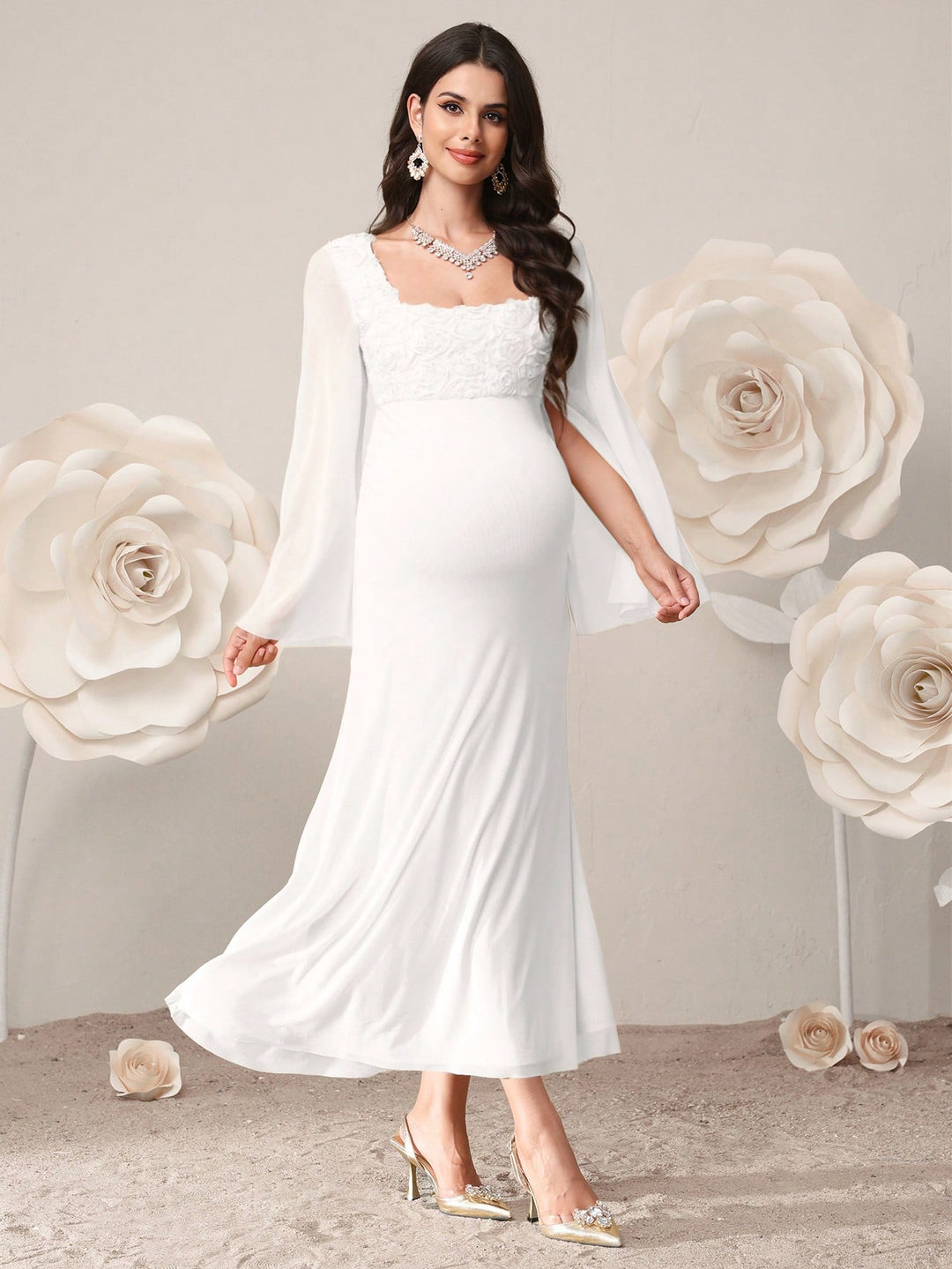 Rochie SHEIN, alb
