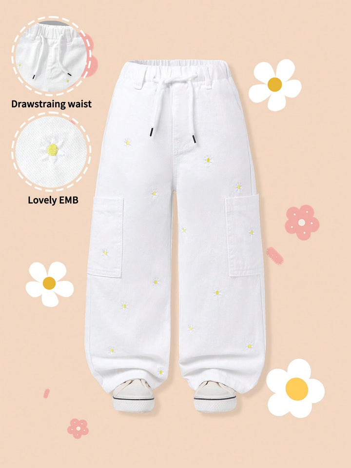 Jeans SHEIN, alb