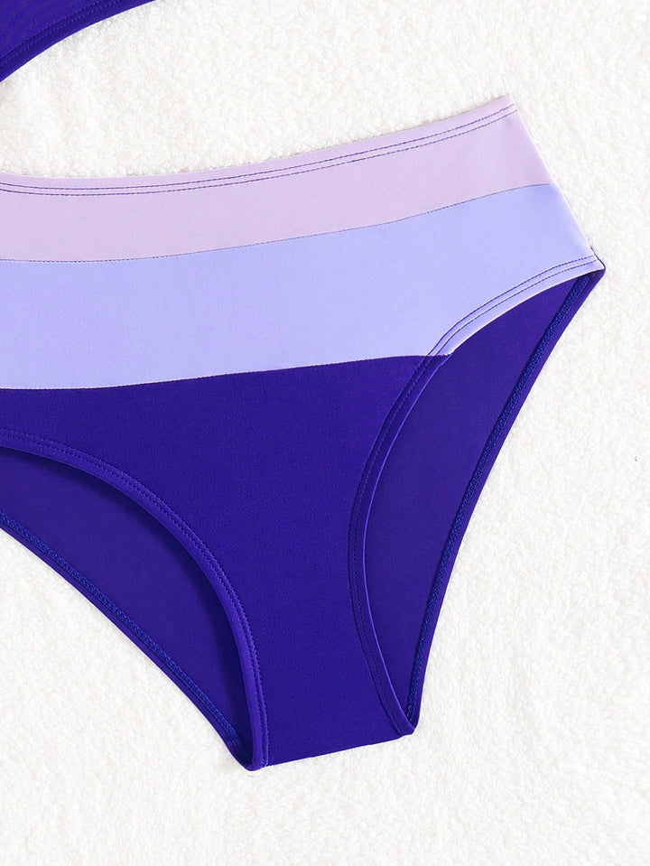 Costum de baie SHEIN, mix culori