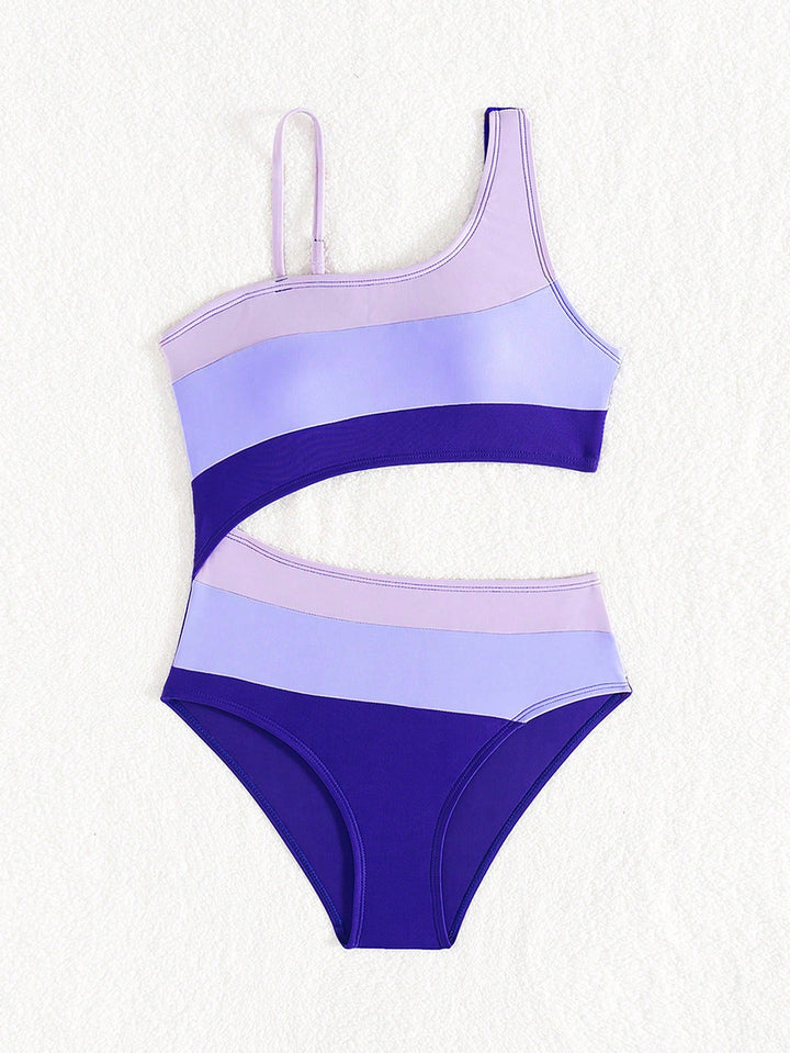 Costum de baie SHEIN, mix culori