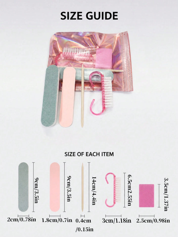 Set de manichiură SHEIN, mix culori